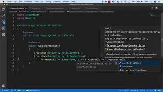 9  Configuring AutoMapper mappings