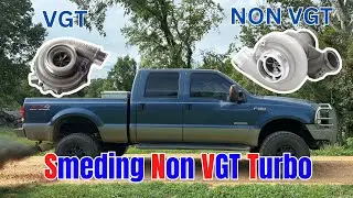 Smeding Non VGT Drop In Replacement Turbo For 6.0 Powerstroke