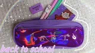 back to school aesthetics ✨//собираю пенал в школу//моя канцелярия 2021//