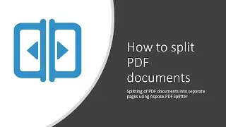 How to split PDF documents into separate pages