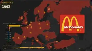 McDonald's Expansion Mapped: Every Country From 1940 to 2026