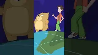 It's good to be small! No disadvantage at all! #HamsterandGretel #DisneyChannel
