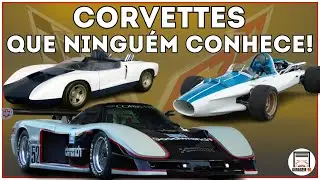 TOP 5 Corvettes DESCONHECIDOS e RAROS! - TOP Lista Automotiva