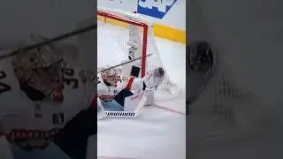 Was this puck heading for the net or not?