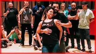 I Feel It Coming | Freddy & Andressa in Canada | The Weeknd Cover Remix | Zouk Dance
