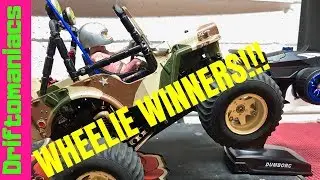 Driftomaniacs Slightly Dangerous Wheelie Challenge Winners
