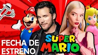 La PELICULA de SUPER MARIO BROS Revela FECHA de ESTRENO del TRAILER