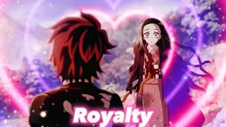 Tanjiro and Nezuko edit {Royalty}