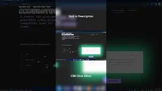 #9 👁️ CREATE AUTO GLOW EFFECT | CSS | HTML