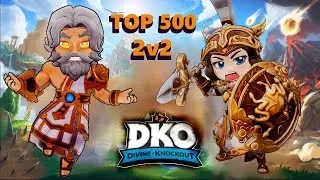 Top 500 (2v2) Divine Knockout DKO (Athena, Zues)