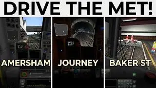 Amersham-Baker Street Just Trains Metropolitan Line