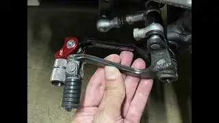 Yamaha XT250 - Zeta Shift Lever + 600 mile service.
