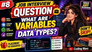 Learn Java Variables & Data Types 💻 | Java Variables Kya Hai? 🚀 Data Types in Java Explained