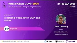 Functional Geometry in Swift & SwiftUI by Daniel Steinberg 