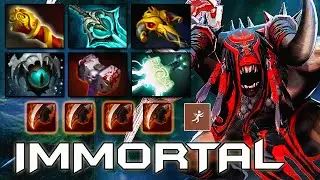 IMMORTAL Bloodseeker Bloodrage Killing Power | Dota 2 Carry Gameplay!