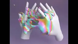 Hand Squish using 3ds Max and Phoenix FD