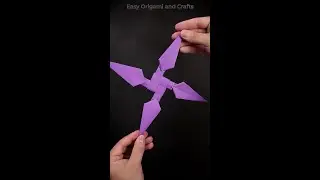Origami Kunai Shuriken / Ninja Star 