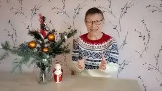 Вязаные рождественские подарки. Вязание за кадром. 