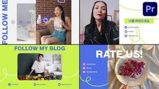 Youtube Slides | Premiere Pro MOGRT