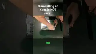 Opening an Xbox is NOT easy... #xboxgaming #xbox #xboxmod #ssd
