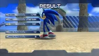 Sonic 06 Wave Ocean any% speedrun 2'56'684