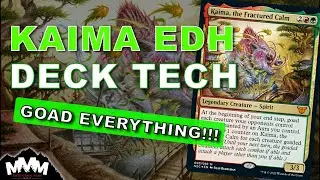 Kaima, the Fractured Calm Commander Deck Tech  |  Goading Greatness, Top Plays, and Upgrade Options!