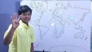 World Continents and Oceans | Fun facts | the largest country and smallest country | MJ Studios