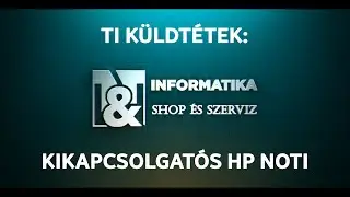 Ti küldtétek: Egy kikapcsolgatós HP diagnosztikája, takarítása és gyorsítása