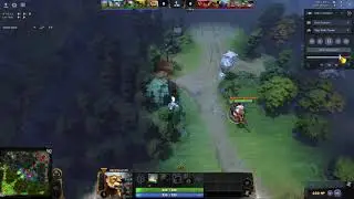 Courier bug/glitch in dota 2 turbo game