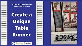 Quilt As You Go - Create your own!  Learn to use quilt blocks, panels and fabric to create projects