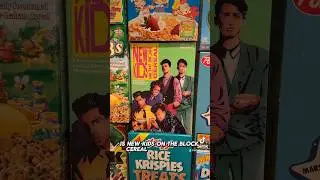 Unique NKOTB cereal box