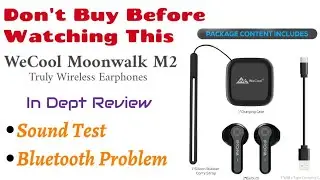 WeCool Moonwalk M2 Wireless Earbuds Unboxing || Honest Review
