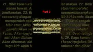 Arti Kedutan Menurut Primbon Jawa, Part 3 