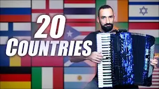 [Accordion] 20 Iconic Melodies from 20 Countries Accordion Around the World