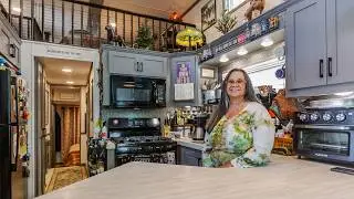 She Downsized into a 399 Sq Ft Tiny House - On Her Own & Thriving
