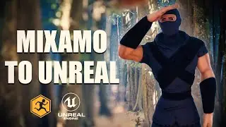 Mixamo animations to in Unreal Engine 5
