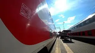 Лиски - Евдаково (Из окна поезда) /  Russia from the train window