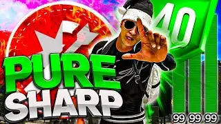 MY *UNSTOPPABLE* 99 3PT SHARPSHOOTER BUILD BROKE NBA 2K24 NEXT GEN! BEST SHOOTING GUARD BUILD 2K24!