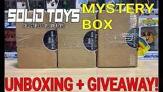 SOLID TOYS Mystery Box - Unboxing + Giveaways