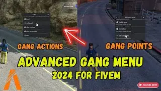 Advanced Gang Menu | Installation And Setup | Gang Action | Qbcore | FiveM | 2024