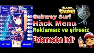 Subway Surf Hack Menü No Coin (fixlendi)