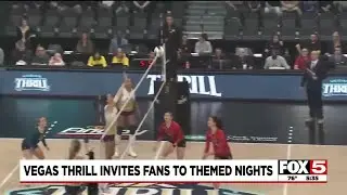 Vegas Thrill invites fans to themed nights through rest of season