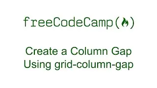 Create a Column Gap Using grid-column-gap