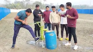 Trending Challenge | 80 Liter Drum Filled With Water in 50 Seconds