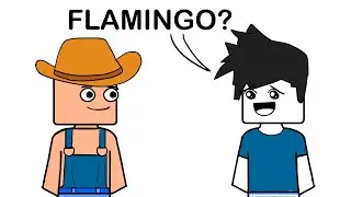 Flamingo in Roblox be like..