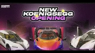 NEW KOENIGSEGG CAR SPIN CRATE OPENING BGMI