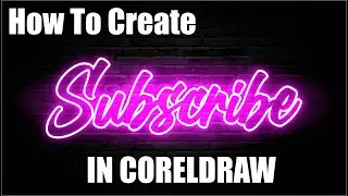 How To Create NEON TEXT Effect | Corel DRAW Text Effect Tutorial | Tips & Tricks | Future Academy