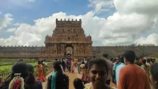 4k | தஞ்சை பெரிய கோவில் | Tanjore temple real time video @trending7683