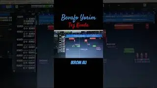 Ikrom Ali - Bevafo Yorim Tez Kunda #ikromali #ikromalisinger #bevafo #cubase5 #ovozyozish #ayriliq