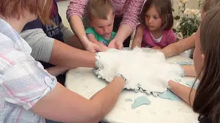 3d Familien Handabdruck